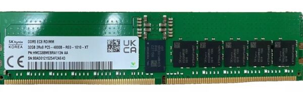 Memoria Servidor 32GB DDR5 RDIMM 4800Mhz