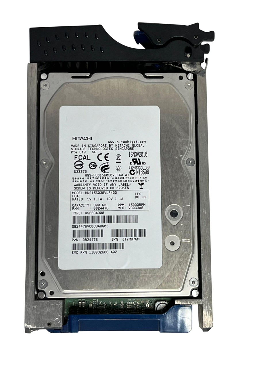 Hd Emc 300gb 15k 3.5 Fc 2/4gb 005048731 0b24476 005049031 - Imagem 2