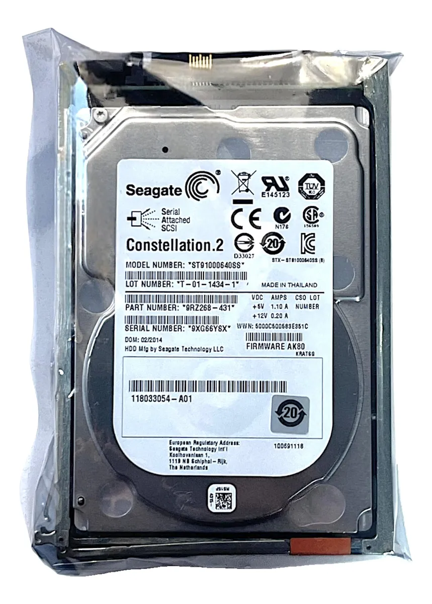 Hd Emc 1tb 7.2k 2,5 Sas 6gb 005050550 - Imagem 3