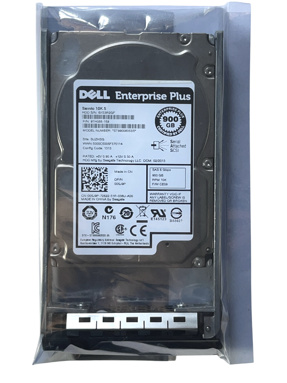 Hd Dell Compellent 900gb 10k 2.5 Sas 6gb 005j9p 05j9p - Imagem 3