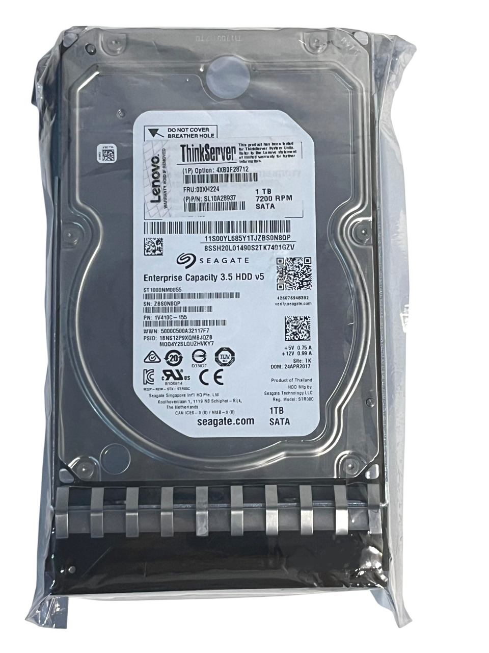 Hd Lenovo 1tb 7.2k 3,5 Sata 6gb 00xh224 03t7864 4xb0f28712 - Imagem 3