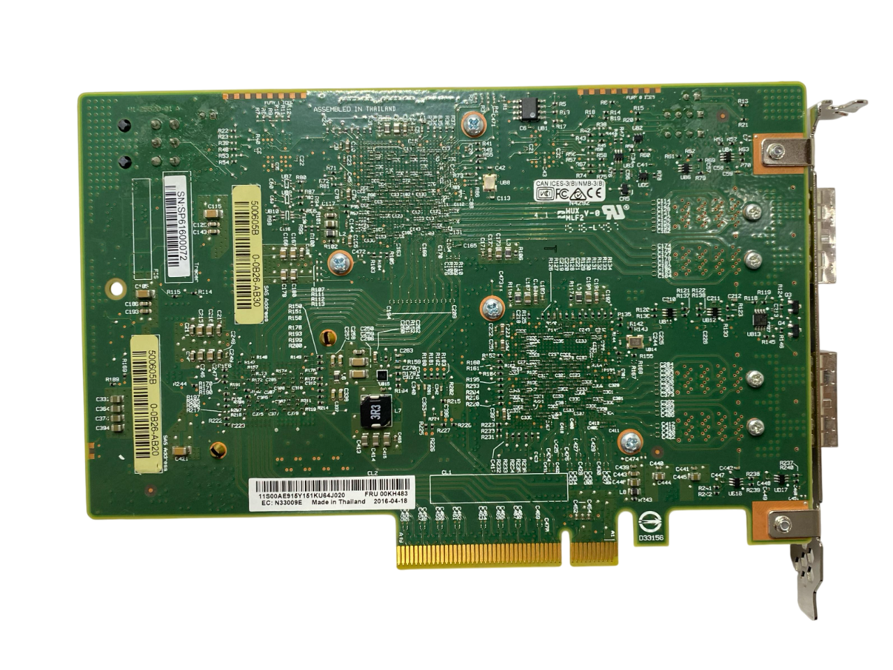 Hba Ibm Lsi00342 12gb Sas 4-port 00KH483 00AE915 - Imagem 3