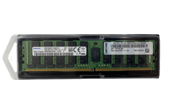 Memória Lenovo 64gb Pc4-2666v Lrdimm 7x77a01305 01de975 - Imagem 2