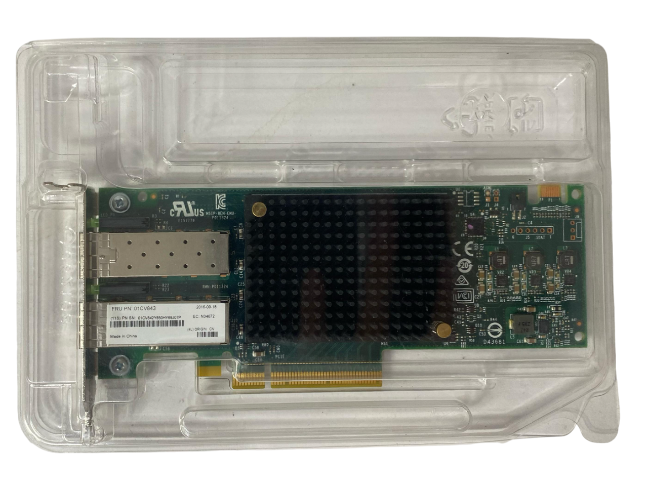 Placa Hba Lenovo 16gb 2-port 01kr609 01cv843 01cv840 - Imagem 4