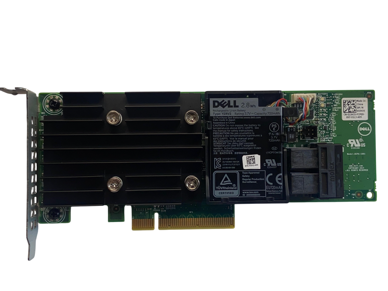 Controladora Dell PERC H740P 8GB SAS/SATA 03jh35 3jh35 - Imagem 2