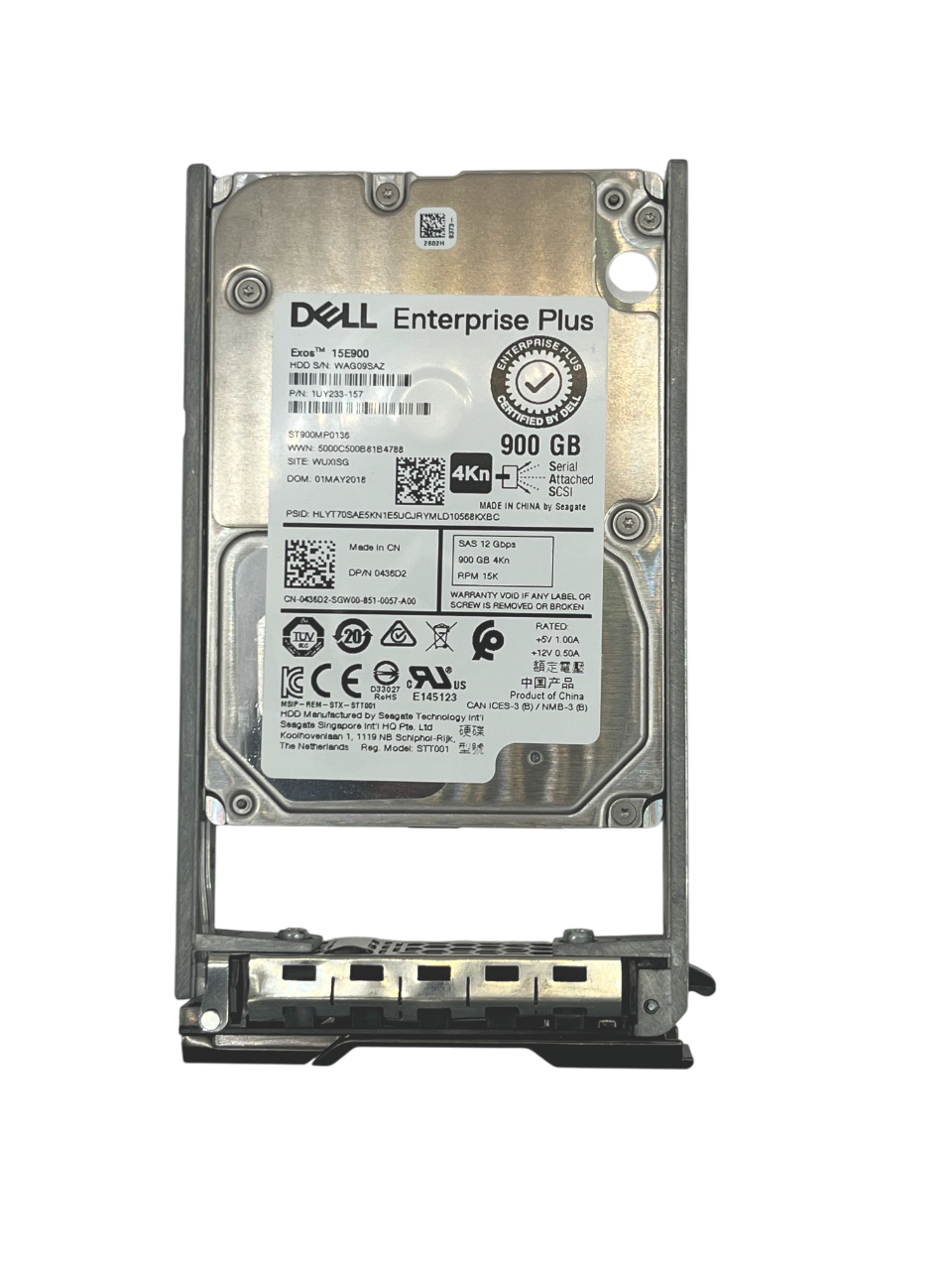 Hd Dell Compellent 900gb 15k Sas 12gb 2.5 436d2 0436d2 - Imagem 2