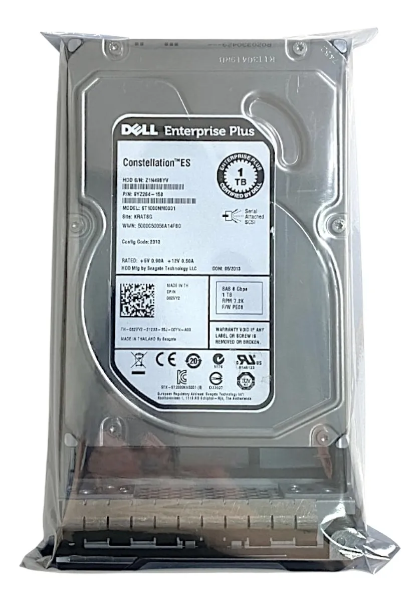 Hd Dell Equallogic 1tb 7.2k 3,5 Sas 6gb 062vy2 62vy2 - Imagem 4