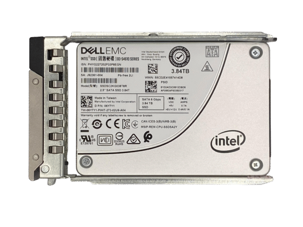 SSD DELL D3-S4610 3.84TB 2,5 SATA 6GB 06Y7Y1 6Y7Y1 - Imagem 2