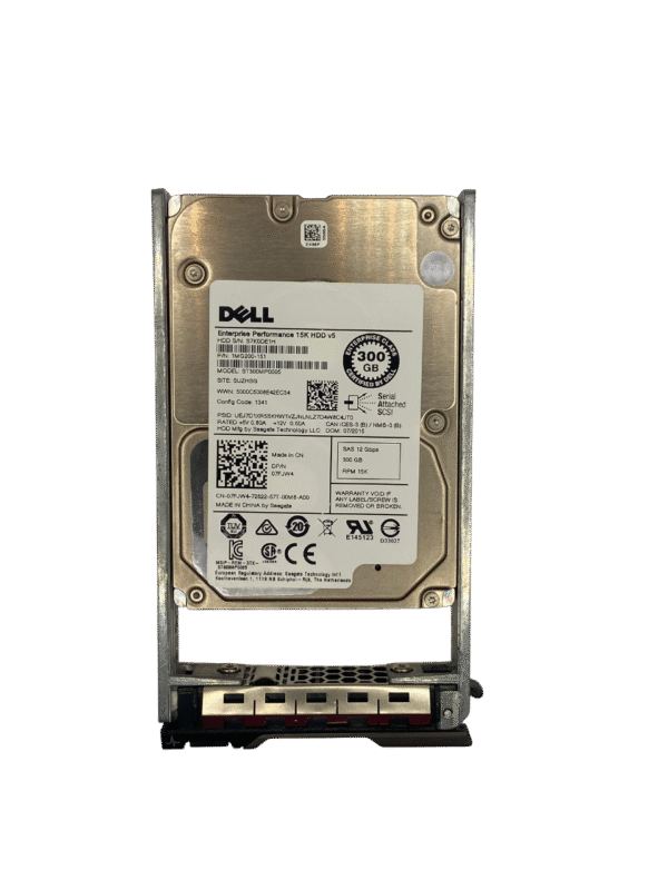 Hd Dell 300gb 15k 2,5 Sas 12gb 07fjw4 7fjw4 - Imagem 2