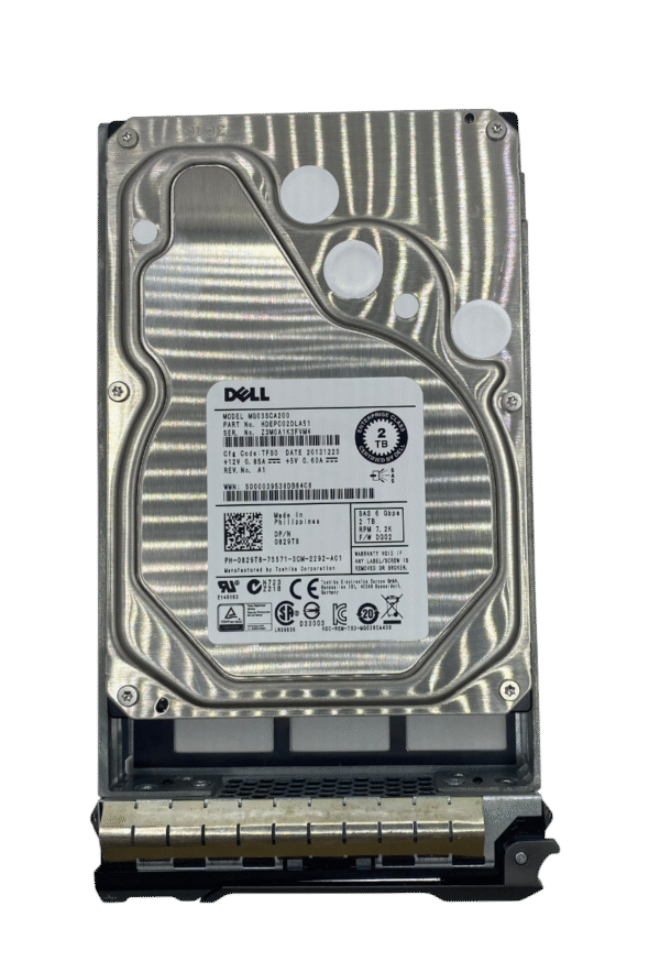 Hd Dell 2tb 7.2k 3,5 Sas 6gb 0829T8 829T8 - Imagem 2