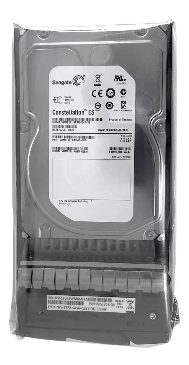 Hd Dell 2tb 7.2k 3.5 Sas 6gb Compellent 0952705-04 - Imagem 4