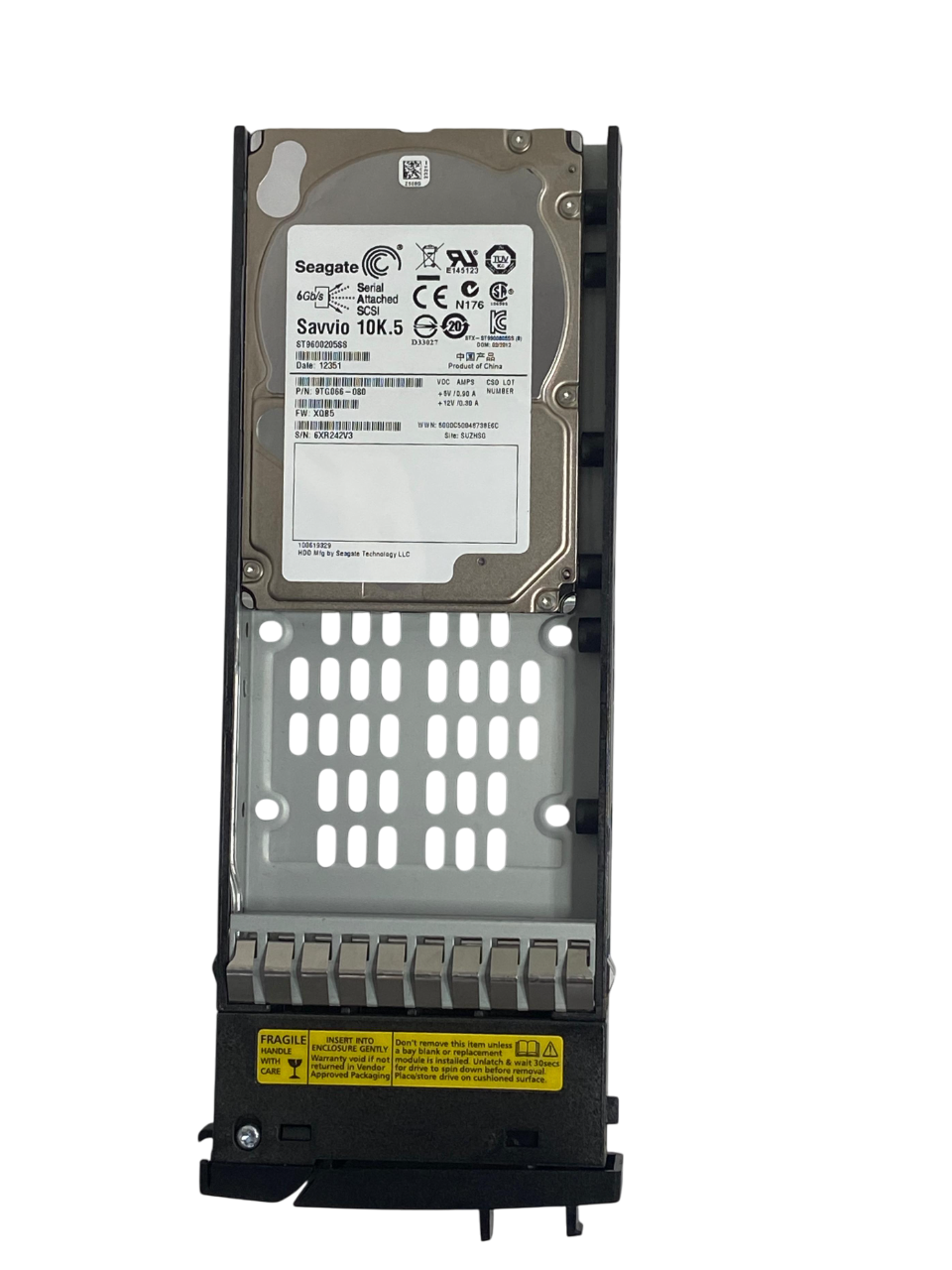 Hd Dell CML 600gb 10k 2,5 Sas 6gb 0967323-03 9tg066-080 - Imagem 2