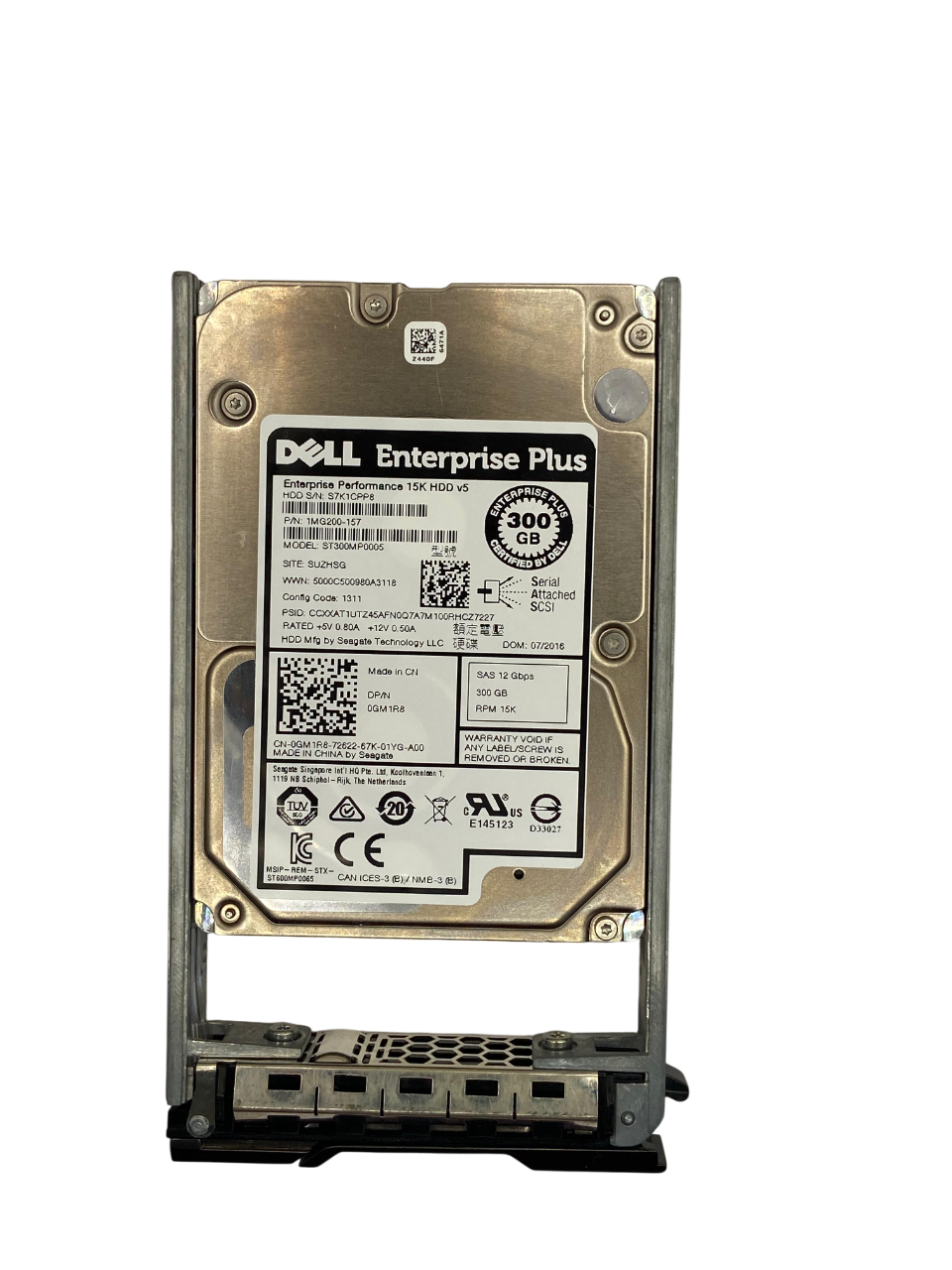 HD DELL COMPELLENT 300GB 15K SAS 12G 2,5 0GM1R8 GM1R8 - Imagem 2