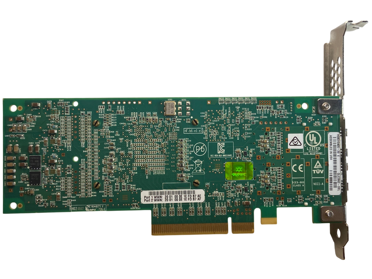 Placa Hba Dell Qlogic 16g 2-port Sfp+ H8t43 0h8t43 - Imagem 3