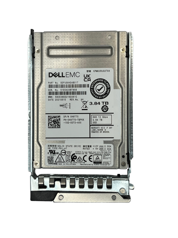 SSD DELL 3.84TB 2,5 SAS 12GB 0H9TT5 H9TT5 - Imagem 2