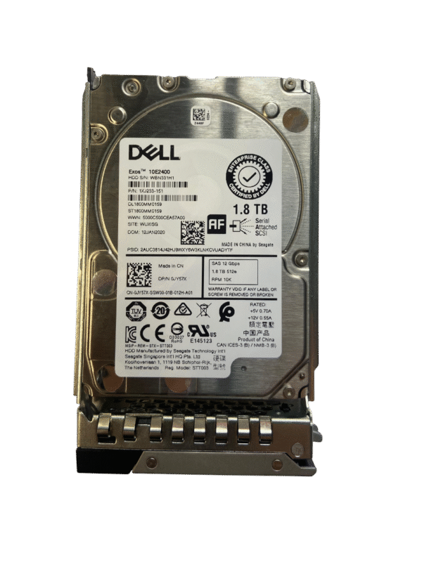Hd Dell 1.8tb Sas 12Gb 10k JY57X 0JY57X - Imagem 2