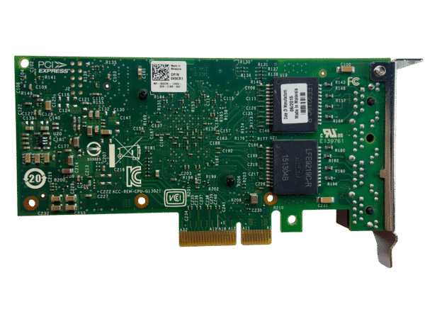 Placa De Rede I350-T4 1GB RJ45 4-Port 0k9cr1 K9cr1 - Imagem 3