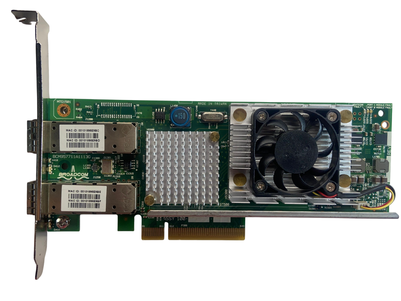 Placa De Rede Dell 57711 10GB SFP+ 2-Port 0kjyd8 Kjyd8 - Imagem 2