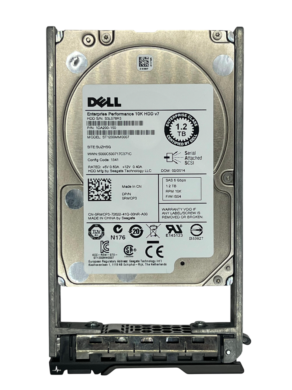 Hd Dell 1.2tb Sas 6gbs 10k 2,5 0rmcp3 Rmcp3 - Imagem 2
