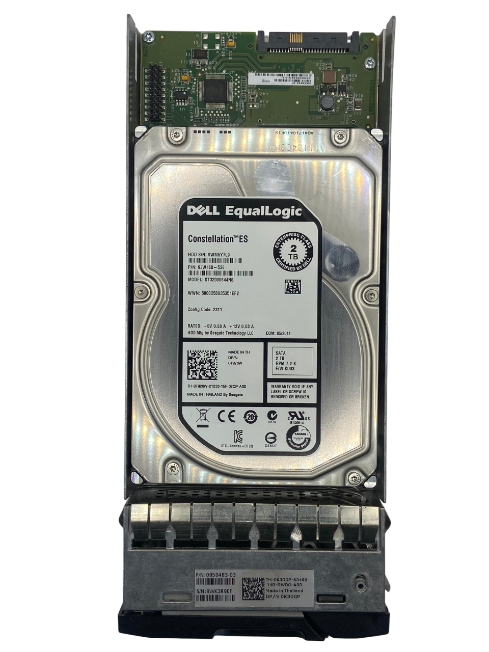 HD Dell Equallogic 2tb 7.2K Sata 3gb 0t926w t926w - Imagem 2