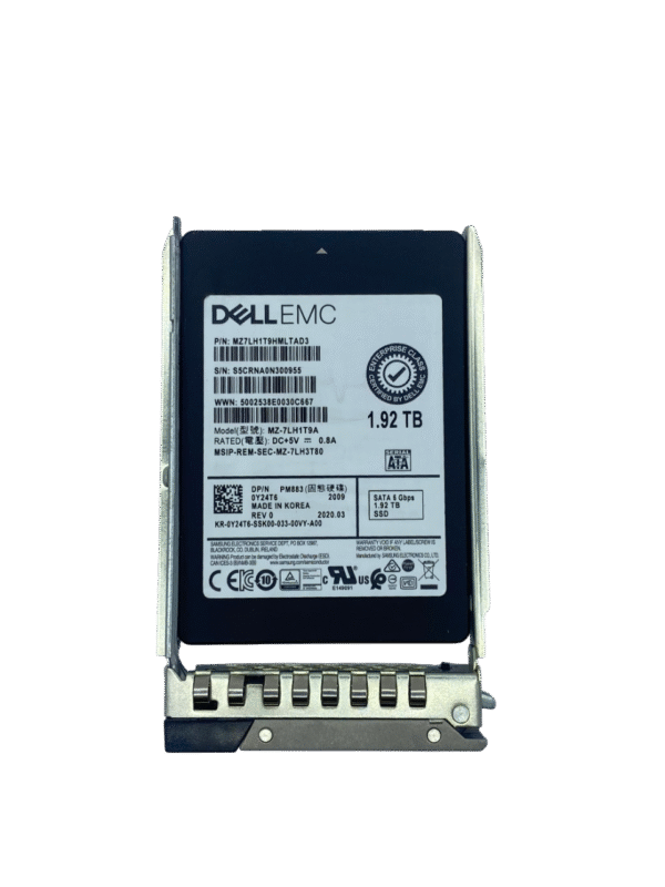SSD Dell 1.92TB para Servidor 2.5 SATA 0Y24T6 Y24T6 - Imagem 2