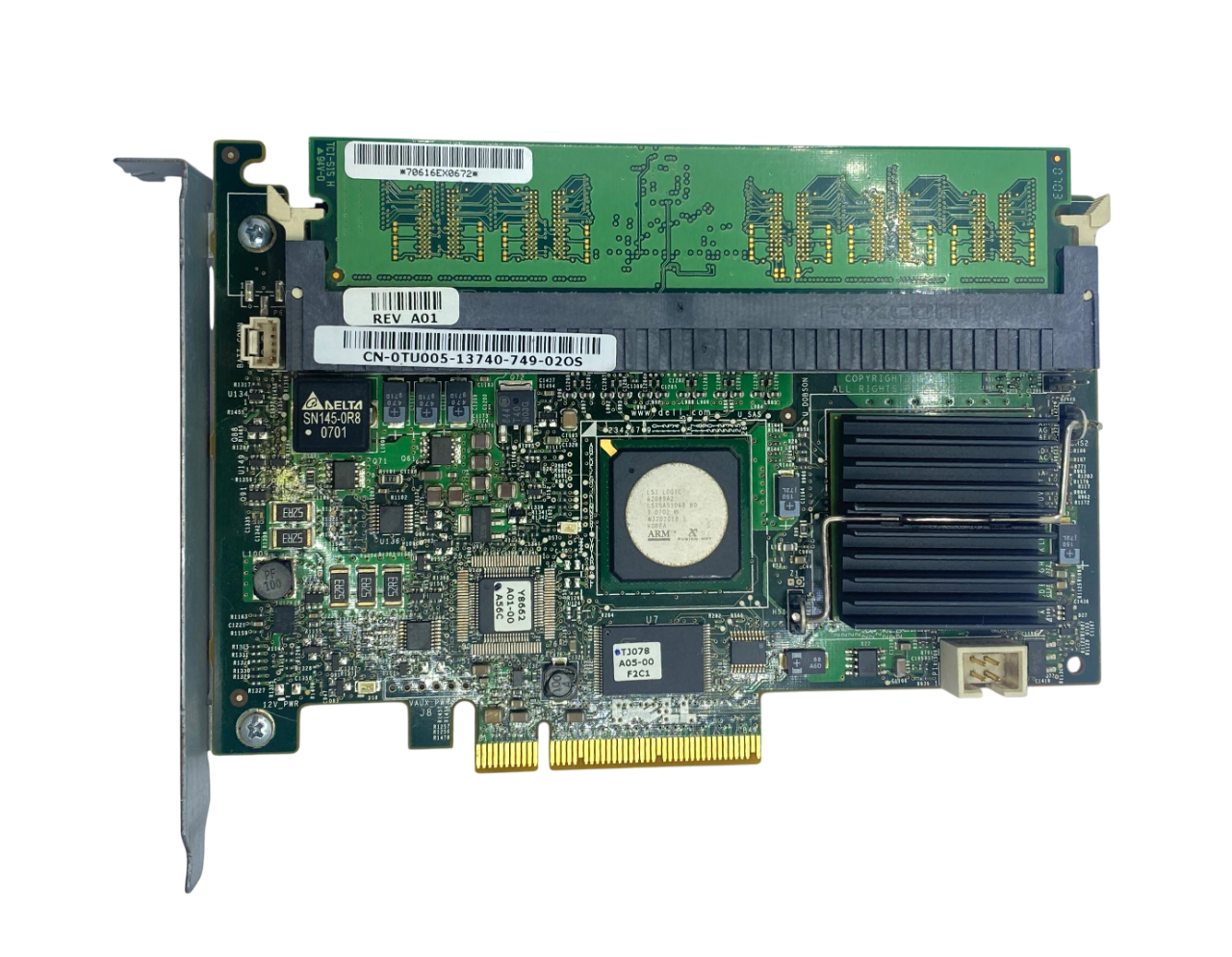 Controladora Dell 5i 256mb Sas - 0tu005 Tu005 - Imagem 2