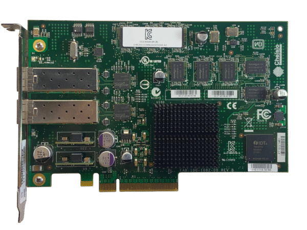 Placa Rede Chelsio 2-port 10gb Sfp+ 110-1114-30 111-00603 - Imagem 2