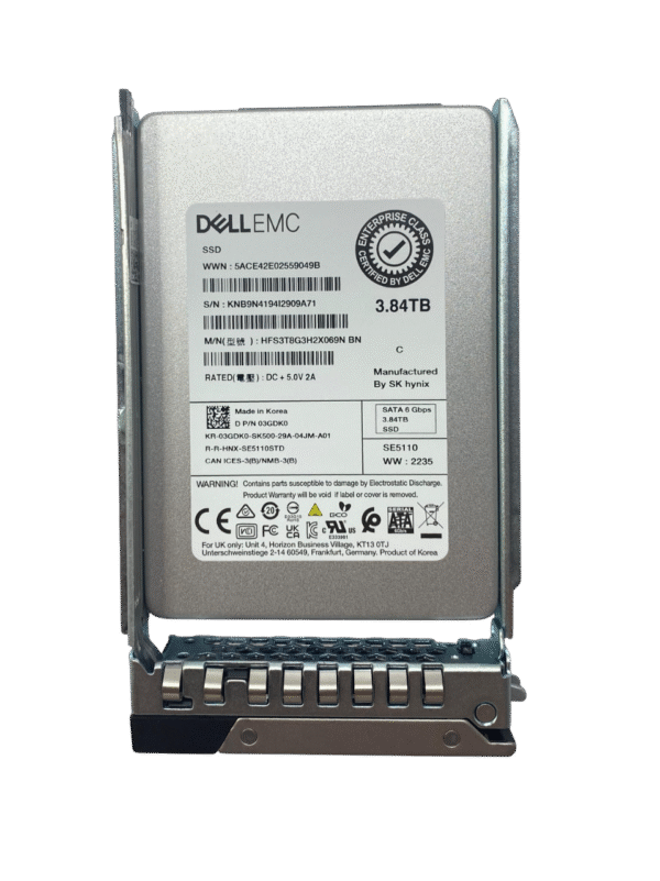 SSD Dell 3.84TB SATA 6GBPs 03GDK0 3GDK0 - Imagem 2