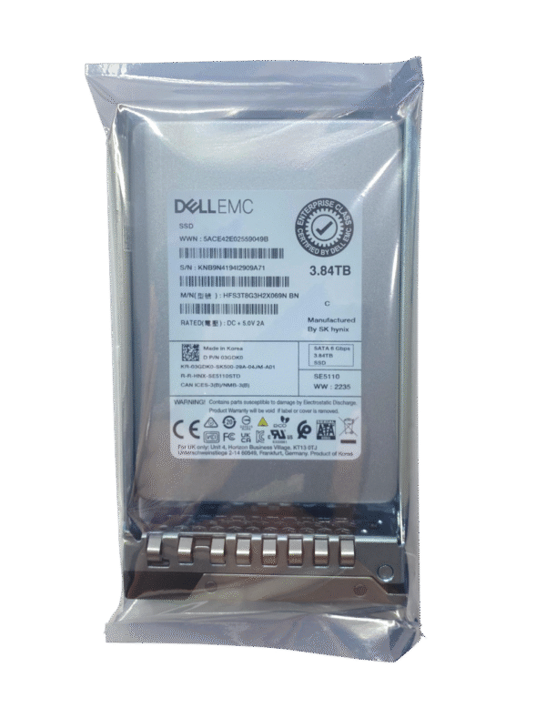 SSD Dell 3.84TB SATA 6GBPs 03GDK0 3GDK0 - Imagem 3