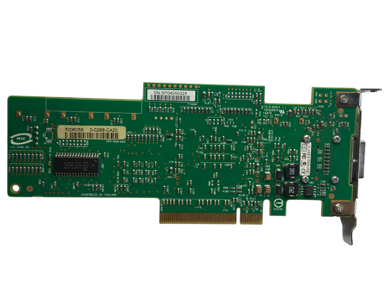 IBM HBA SAS3445E-R 3GB SAS 1-Port 44E8701 44E8698 L3-25139-00G - Imagem 3