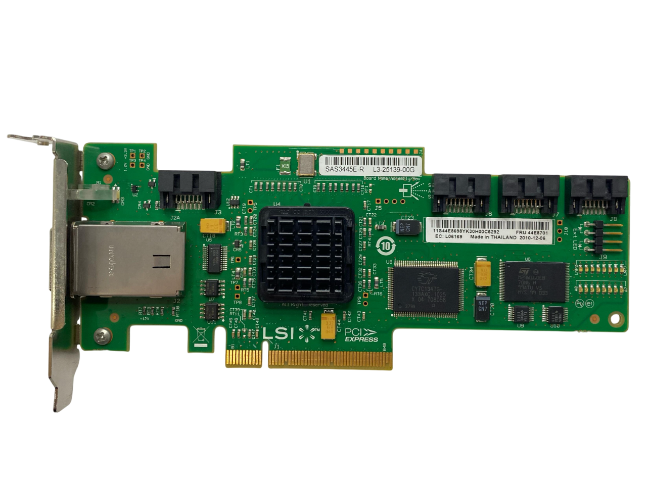 IBM HBA SAS3445E-R 3GB SAS 1-Port 44E8701 44E8698 L3-25139-00G - Imagem 2