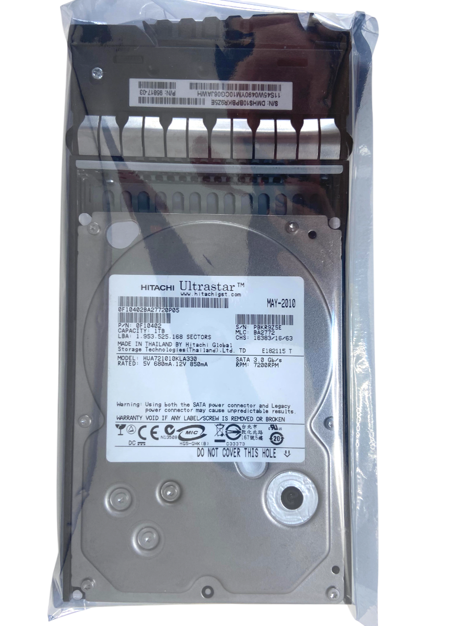 Hd Ibm 1tb 7.2k 3,5 Sata 3gb 45w0490 95817-03 - Imagem 2