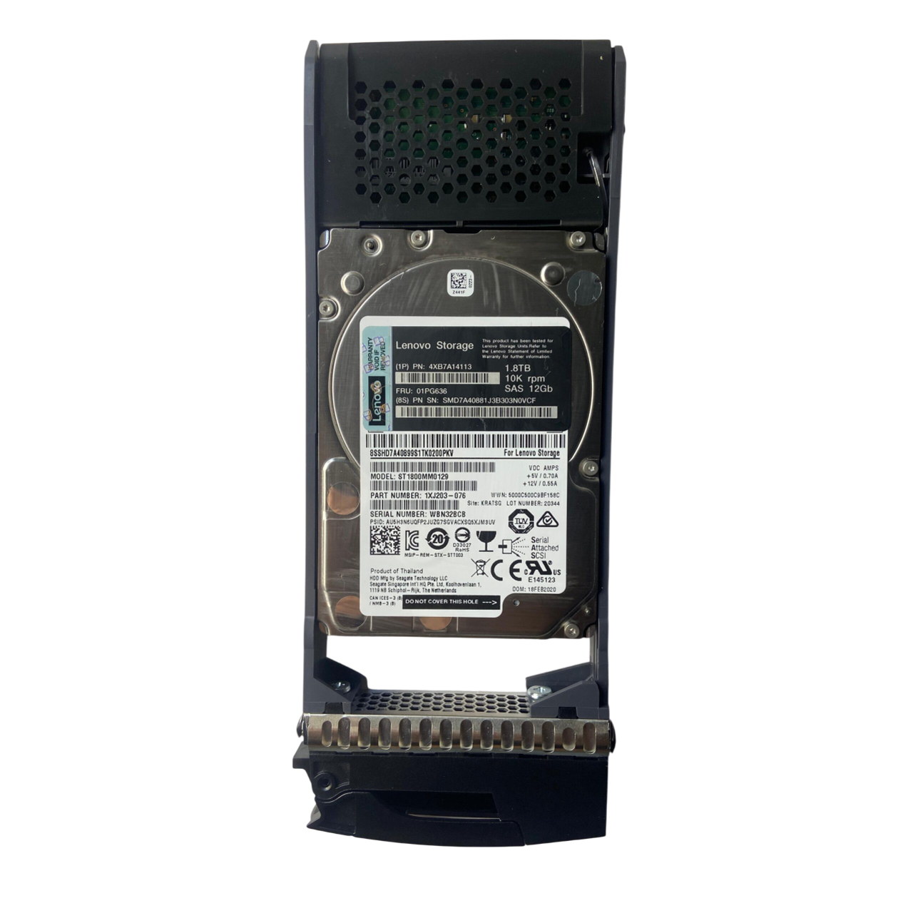 HD LENOVO 1.8TB 10K 2,5 SAS 12GB 01PG636 4XB7A14113 - Imagem 2