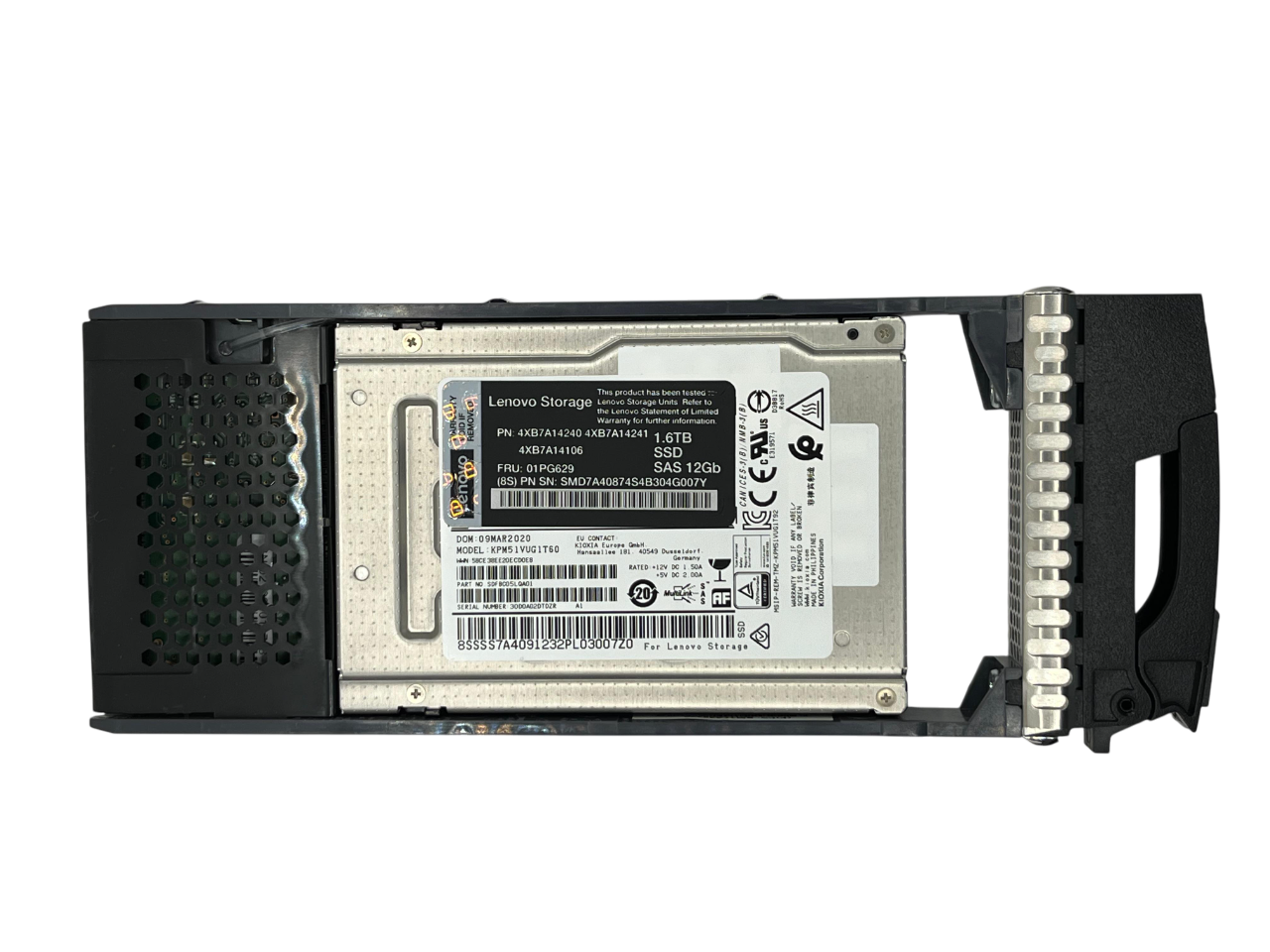 SSD LENOVO 1.6TB 2,5 SAS 12GB 4XB7A14106 01PG629 - Imagem 2