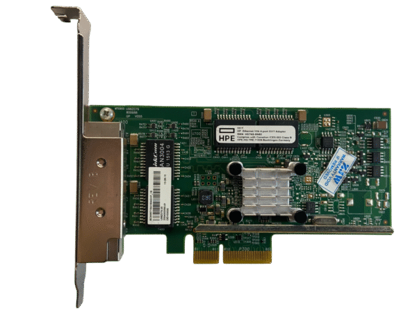 Placa De Rede Hp 331T 1GB RJ45 4-Port 649871-001 647594-b21 - Imagem 2