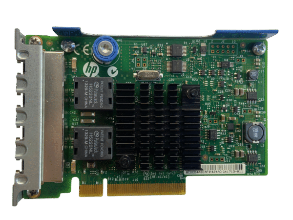 Placa De Rede Hp 366FLR 1GB RJ45 4-Port LOM 665238-001 - Imagem 2