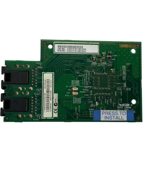 Placa De Rede Ibm Integrada BCM5709 1GB RJ45 2-Port 69y4509 - Imagem 3