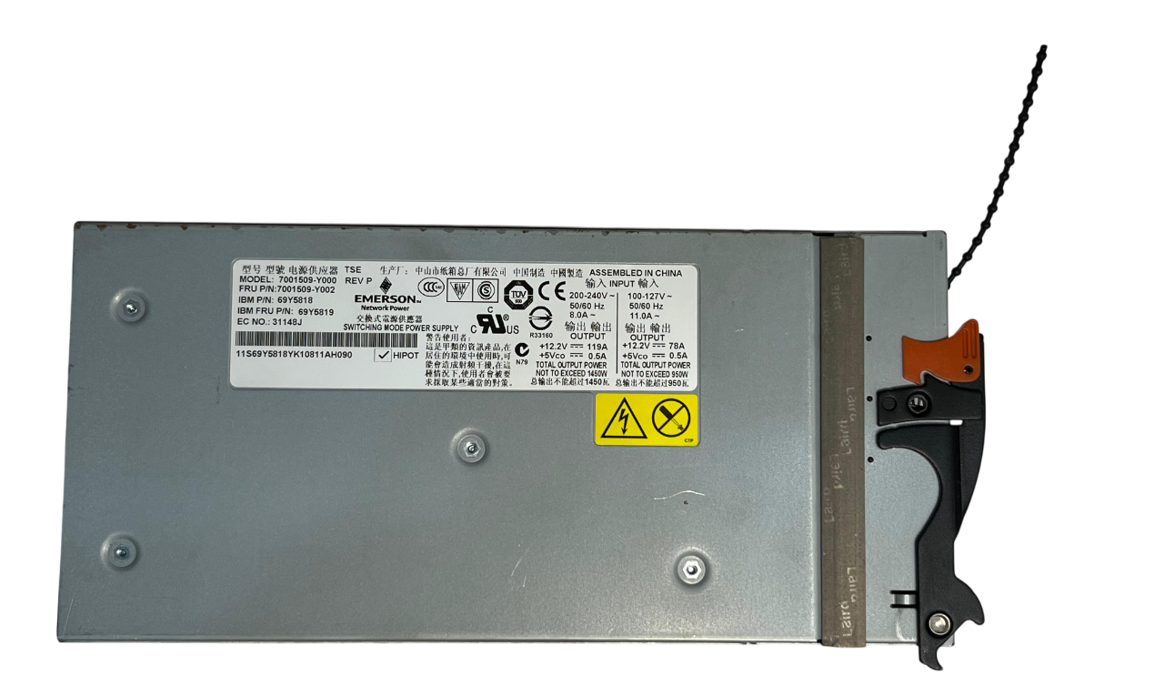 Fonte Ibm 1450w Para Bladecenter C14 Psu 69Y5819 69Y5818 - Imagem 2