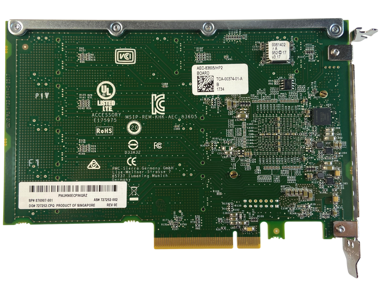 Controladora HP DL38X GEN10 SAS/SATA 727252-002 876907-001 - Imagem 3