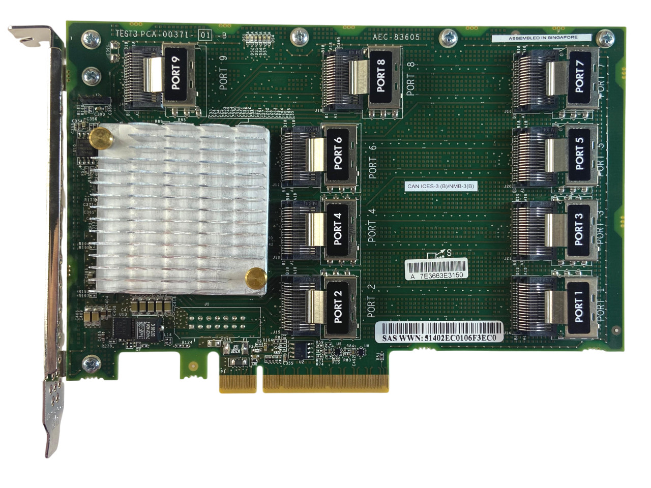 Controladora HP DL38X GEN10 SAS/SATA 727252-002 876907-001 - Imagem 2