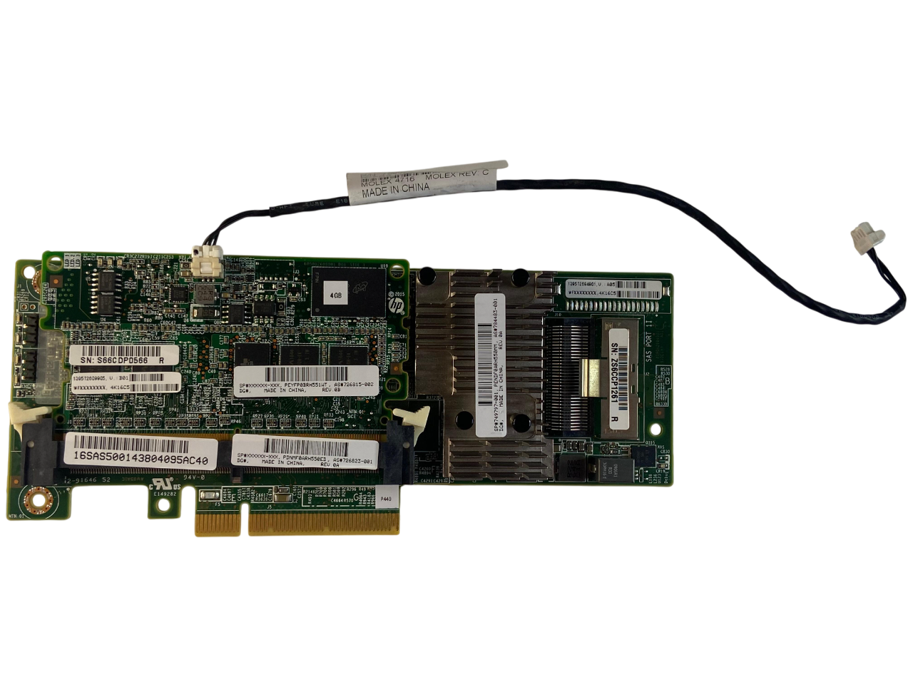 Controladora Hp P440 SAS/SATA 4GB 749797-001 726815-002 - Imagem 2