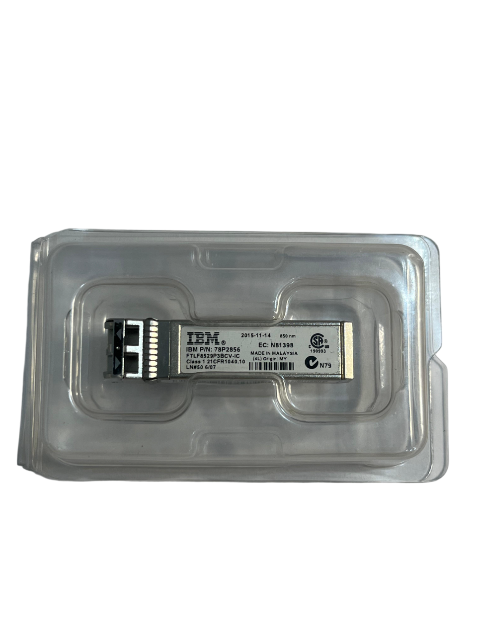 Gbic Ibm 16gb Sfp+ 850mn 78p2856 Ftlf8529p3bcv-ic - Imagem 3