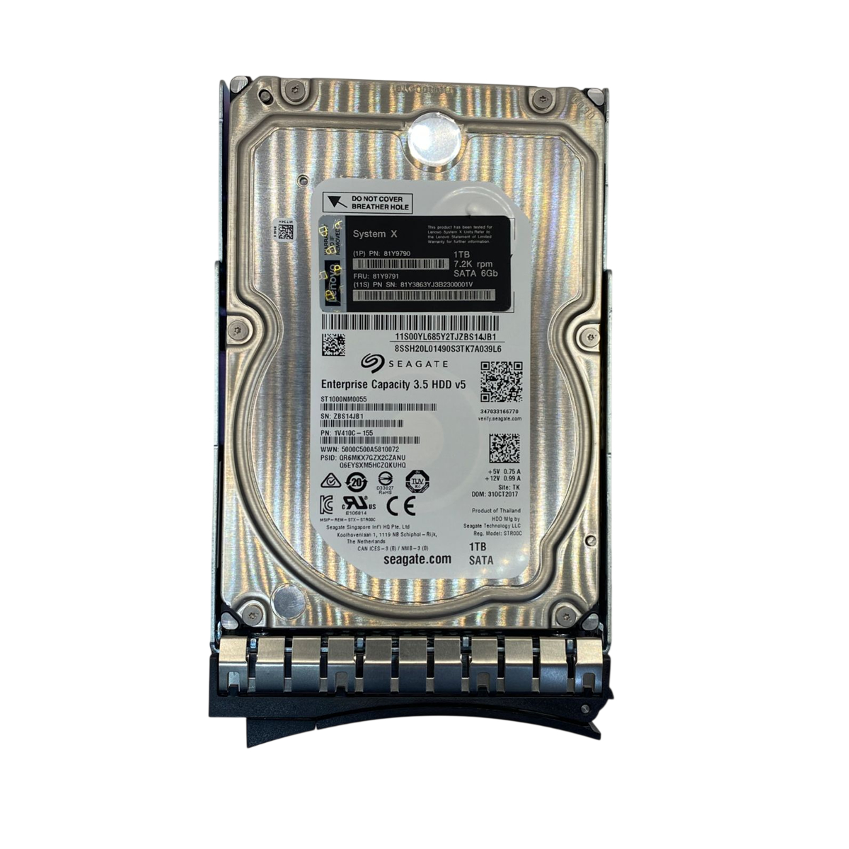 HD IBM 1TB 7.2K 3,5 SATA 81Y9791 81Y9790 - Imagem 2