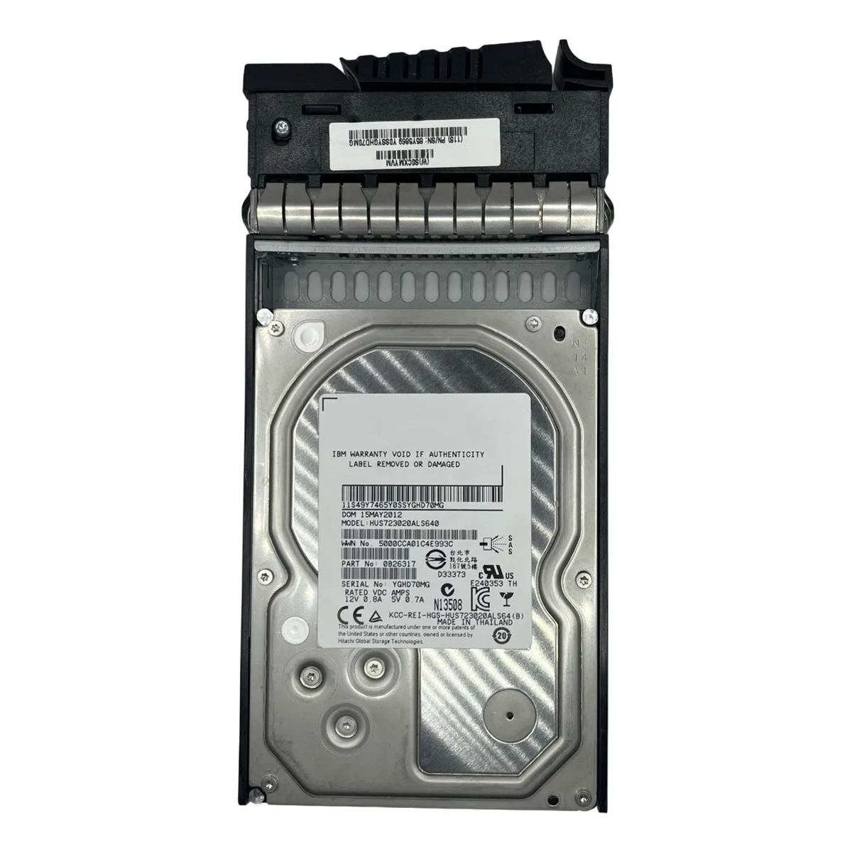HD IBM 2TB 7.2K 3.5 SAS 6GB 85Y5869 85Y5895 85Y5897 - Imagem 2
