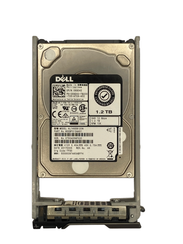 Hd Dell 1.2tb 2,5 10k Sas 12gb 89d42 089d42 - Imagem 2
