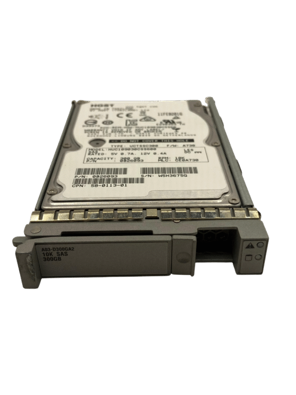 Hd Cisco 300gb 10k 2,5 Sas 6gb A03-d300ga2 58-0113-01 - Imagem 3