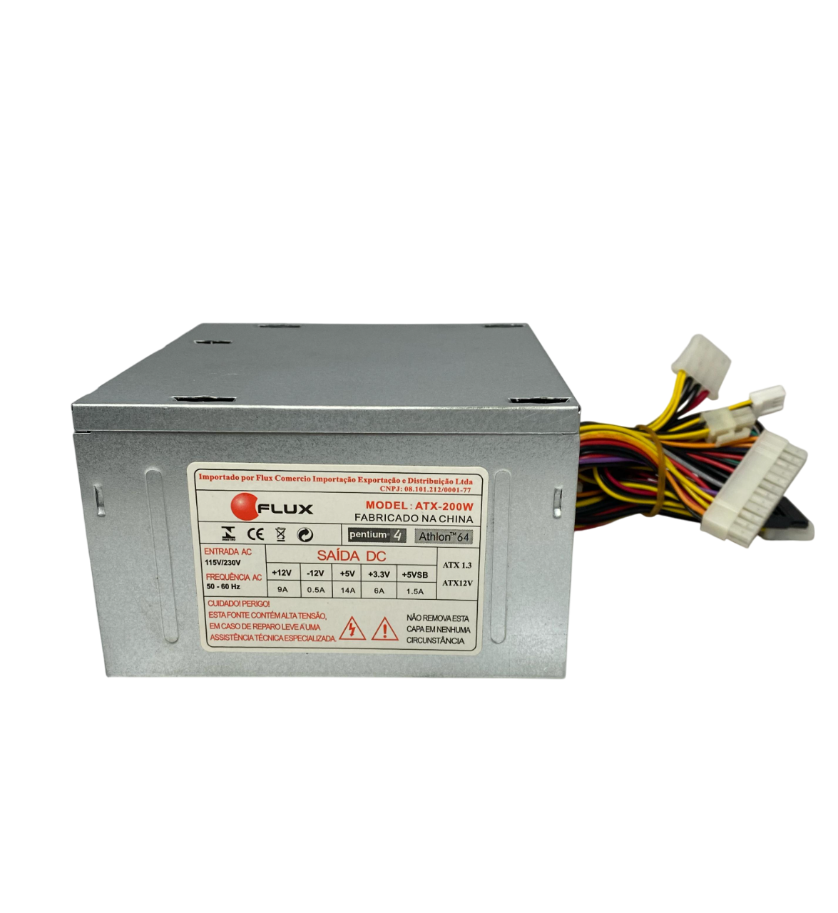 Fonte Flux Pentium 4 Athlon 64 Atx-200w - Imagem 2