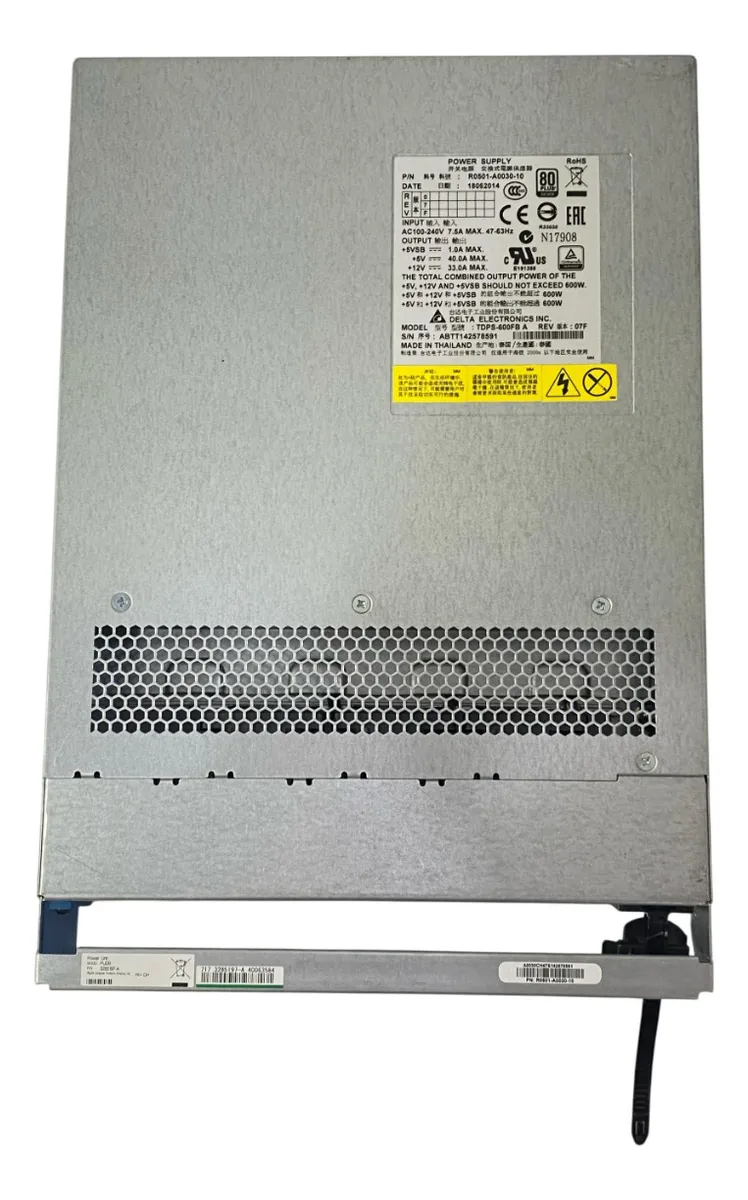 Fonte Hitachi 600w Para Storage Hus130 Hus150 3285197-a - Imagem 2