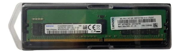 Memória Lenovo 16gb Ddr4-3200 Rdimm 4zc7a08708 01kr354 - Imagem 2