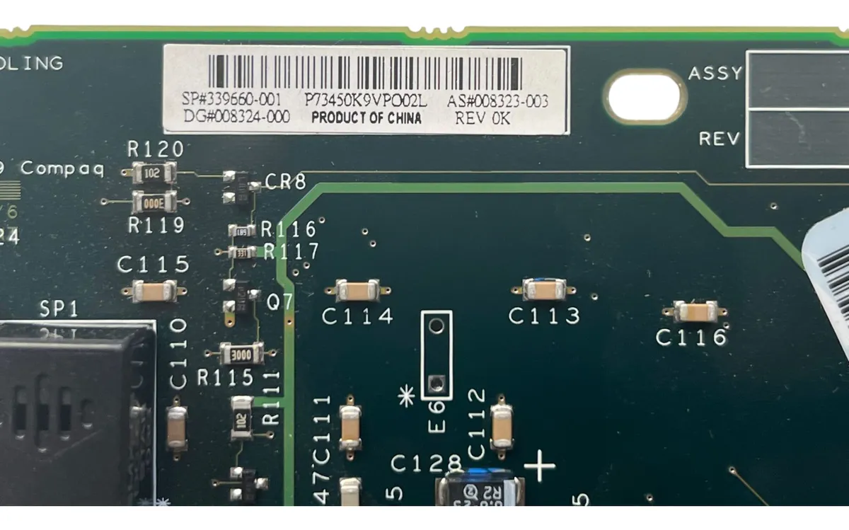 Backplane Module (rem) Media U320 Compaq Dl760 339660-001 - Imagem 4
